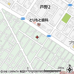 北海道釧路市愛国東2丁目54-13周辺の地図