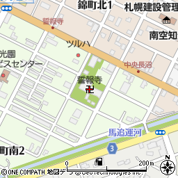 誓報寺周辺の地図