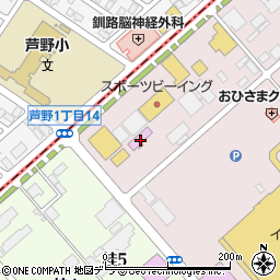 北海道競馬株式会社　アイバくしろ周辺の地図