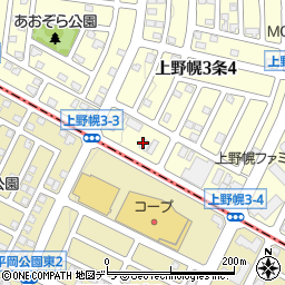 上野幌ペットクリニック周辺の地図