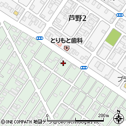 北海道釧路市愛国東2丁目54-5周辺の地図