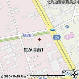 北海道川崎建機株式会社釧路支店周辺の地図