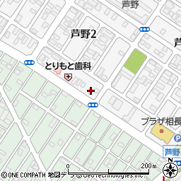 北海道釧路市芦野2丁目1-2周辺の地図