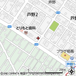 北海道釧路市芦野2丁目1-29周辺の地図