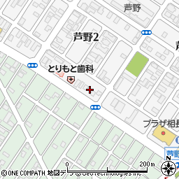 北海道釧路市芦野2丁目1-3周辺の地図