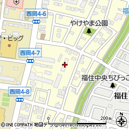 チサンマンション西岡壱番館周辺の地図