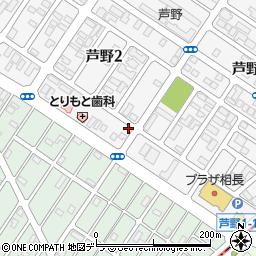 北海道釧路市芦野2丁目1-27周辺の地図
