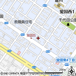 モリカラ北海道株式会社周辺の地図