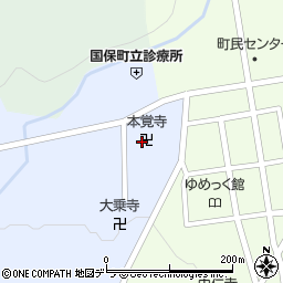 本覚寺本堂周辺の地図