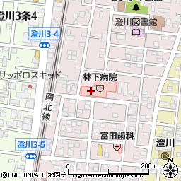 林下病院周辺の地図