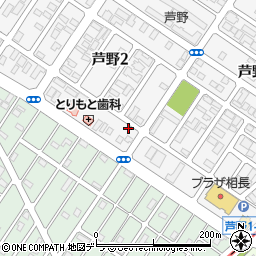 北海道釧路市芦野2丁目1-26周辺の地図