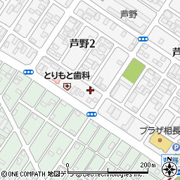 北海道釧路市芦野2丁目1-25周辺の地図