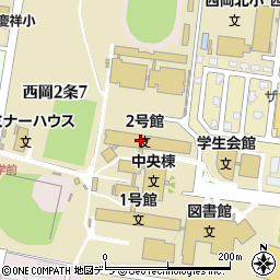 札幌大学・札幌大学女子短期大学部　図書館閲覧カウンター周辺の地図