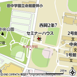 株式会社札幌管財センター周辺の地図