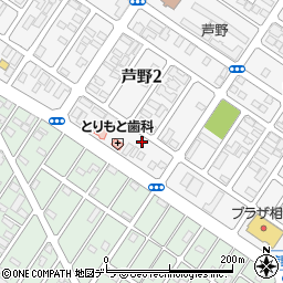 北海道釧路市芦野2丁目1-24周辺の地図