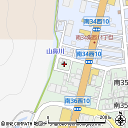 北海道札幌市南区南３５条西11丁目4周辺の地図