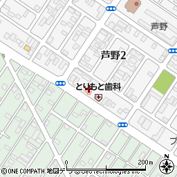 北海道釧路市芦野2丁目1-8周辺の地図