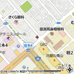 麺屋 松三 釧路町曙店周辺の地図