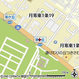 札幌第一観光バス周辺の地図