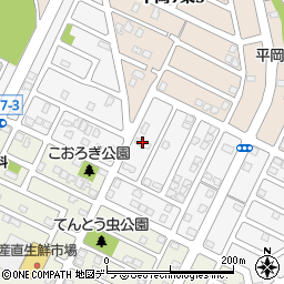 グランドール皆木周辺の地図