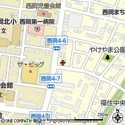 札幌市消防局豊平消防署西岡出張所周辺の地図