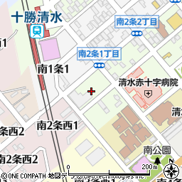 十勝清水町農業協同組合　共済課周辺の地図