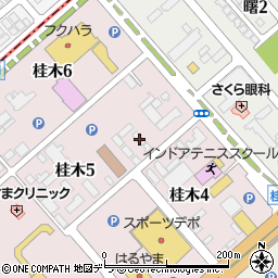 株式会社ダンネツ　釧路支店周辺の地図