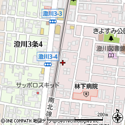 ハイセンス札幌周辺の地図