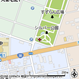 釧路市役所　地区会館・大星会館周辺の地図
