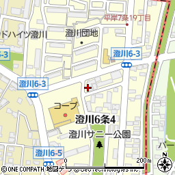 スープカリー木多郎 澄川本店周辺の地図