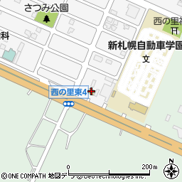 ローソン北広島西の里店周辺の地図