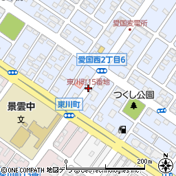 東川町15番地周辺の地図