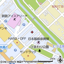 北海道釧路市鳥取大通2丁目5周辺の地図