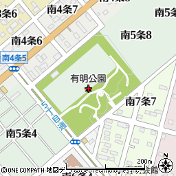 有明公園周辺の地図