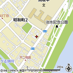釧路市役所福祉部関係施設福祉センター等　昭和老人集会所周辺の地図