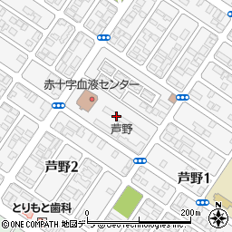 芦野マンション２号棟周辺の地図