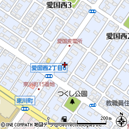 道東電話周辺の地図