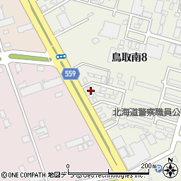 桜井通商株式会社　釧路支店周辺の地図