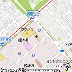 トヨタモビリティ釧路ウイング桂木店周辺の地図
