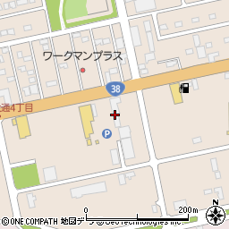 トヨタエルアンドエフ釧路株式会社周辺の地図
