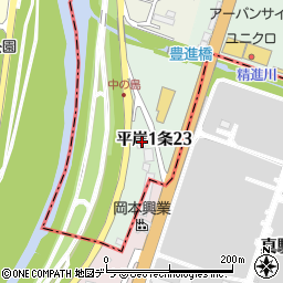 岡本グループ整備工場周辺の地図