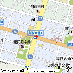 鳥取大通４周辺の地図