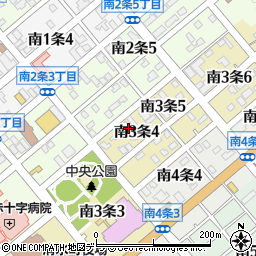 北海道新聞　清水・三田村販売所周辺の地図
