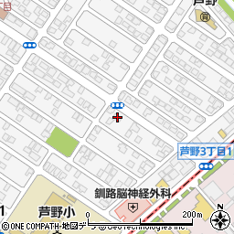 北海道信漁連釧路支店社宅周辺の地図