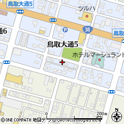 北海道釧路市鳥取大通5丁目11周辺の地図
