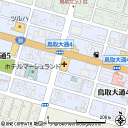 トヨタモビリティ釧路　鳥取店周辺の地図