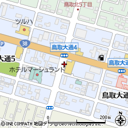北海道釧路市鳥取大通周辺の地図