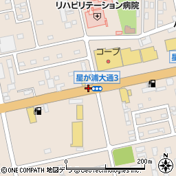 北海道釧路市星が浦大通周辺の地図