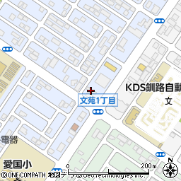 ＮＴＴ愛国電話交換局周辺の地図