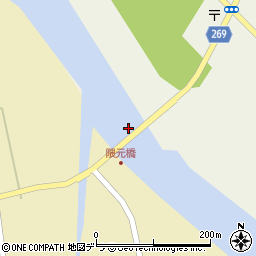 隈元橋周辺の地図